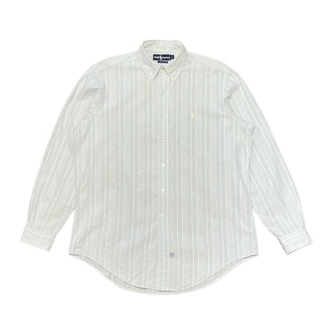 90s Polo Ralph Lauren Cotton Seersucker B.D Shirt
