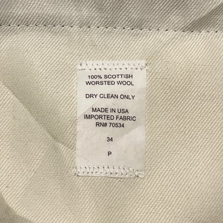 90s ORVIS Worsted Wool Slacks