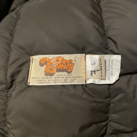 70’s COMFY Nylon Down Jacket