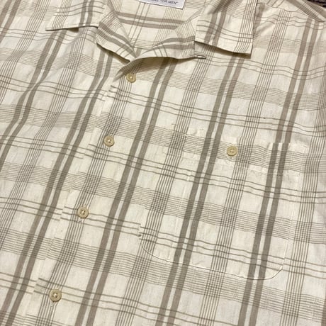 60s- Moffett’s Cotton Open Collar Shirt