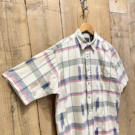 90’s Eddie Bauer Cotton Madras Shirt