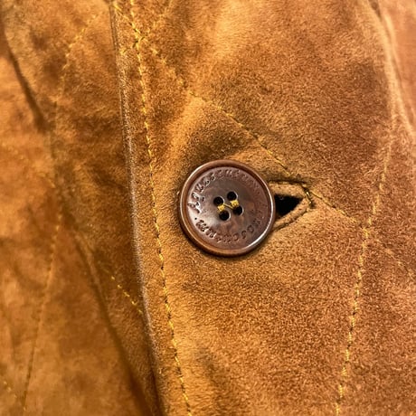 Aquascutum Wool Lined Suede Half Coat