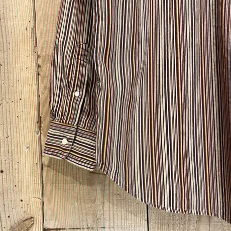00s- J.CREW Striped Cotton Shirt