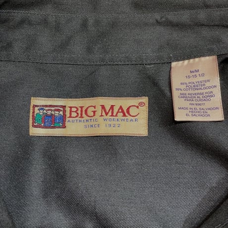 -90s BIG MAC Work Shirt