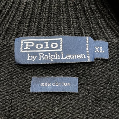 Polo Ralph Lauren Quarter Zip Cotton Sweater