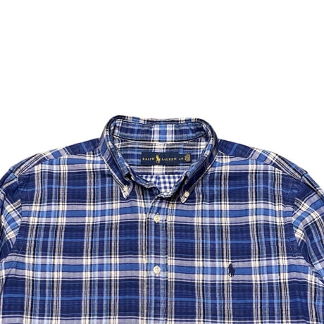 00s- Polo Ralph Lauren Cotton Flannel Shirt