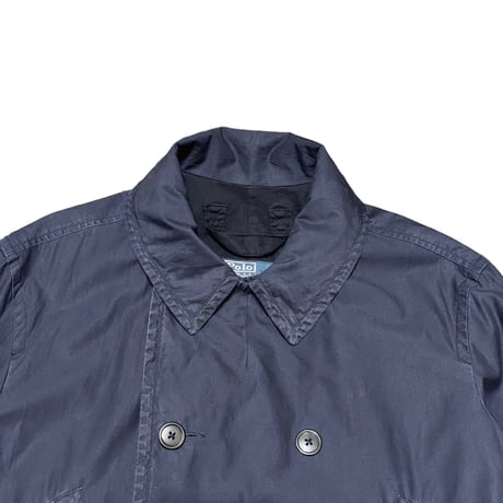 00s- Polo Ralph Lauren Cotton Poplin Pea Coat