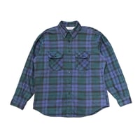 80s DAKOTA by FIVE BROTHER Heavyweight Flannel Shirt
