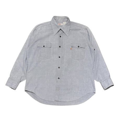 70s Levi’s Cotton/Poly Chambray Shirt