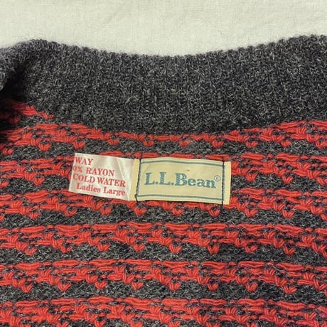 80’s L.L.Bean Bird’s Eye Cardigan