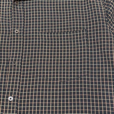 90s BUGATCHI Rayon/Poly Shirt