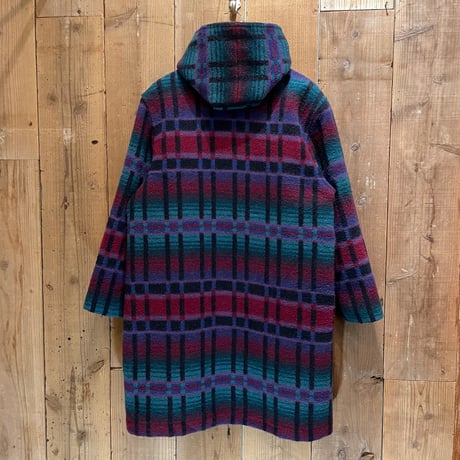 80’s~ L.L.Bean Hooded Wool Coat