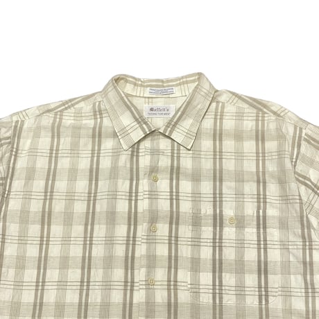 60s- Moffett’s Cotton Open Collar Shirt
