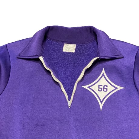 70s Champion Boa Lined Half Zip Shirt