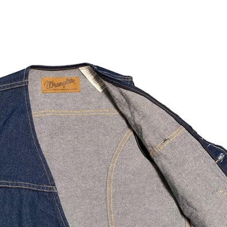 00s- Wrangler Denim Vest