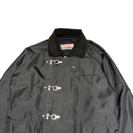 90s- BESTMONTANA Fireman Jacket BLACK