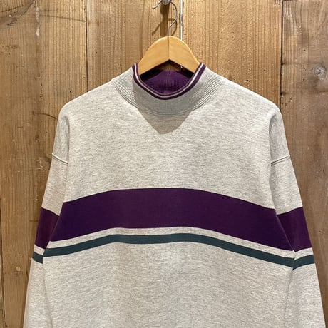 80’s L.L.Bean Mock Neck Shirt