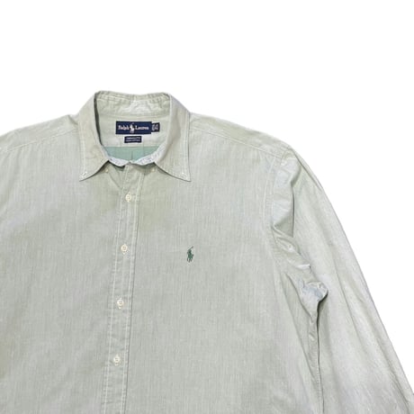 90s- Polo Ralph Lauren Cotton B.D Shirt
