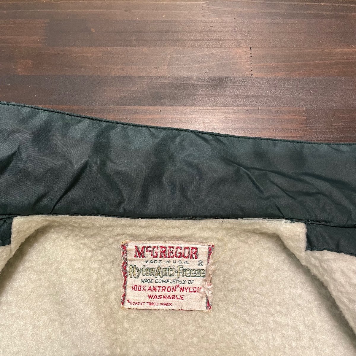 60's McGREGOR Nylon Anti-Freeze Jacket | MWC 下北沢 60's McGREGOR Nylon Anti-Freeze Jacket | MWC 下北沢