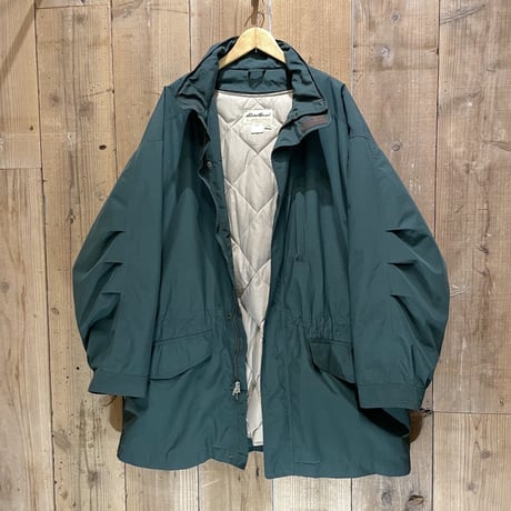 90’s~ Eddie Bauer Nylon Parka With Goose Down Liner