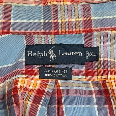 90s- Polo Ralph Lauren Cotton B.D Shirt