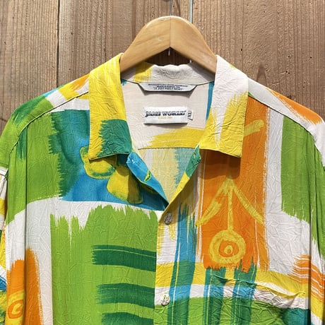 90’s~ JAMS WORLD Rayon Aloha Shirt