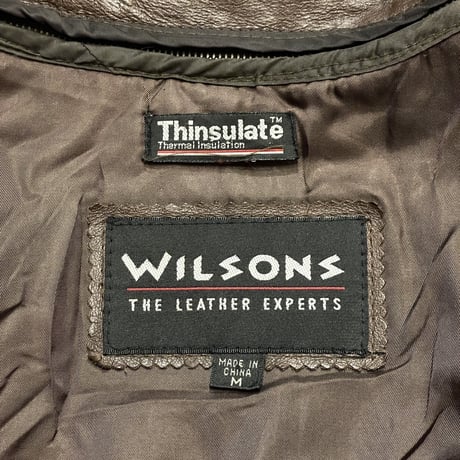 WILSONS Leather Blouson with Thinsulate Liner