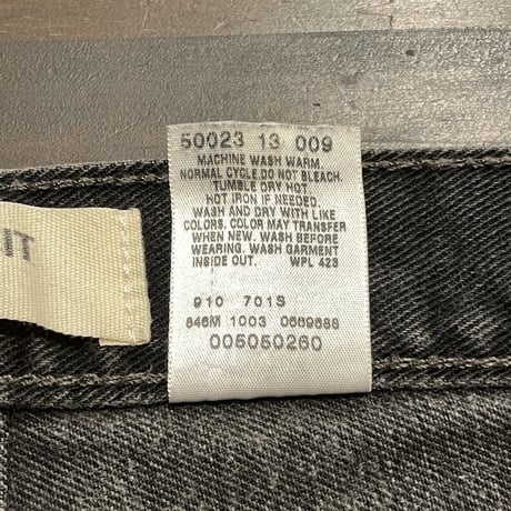 ’03 Levi’s 505 Black Jeans