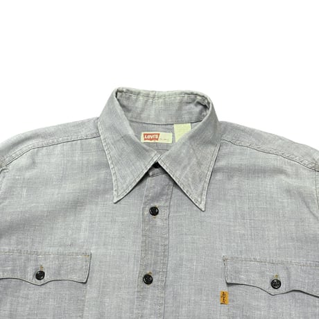 70s Levi’s Cotton/Poly Chambray Shirt
