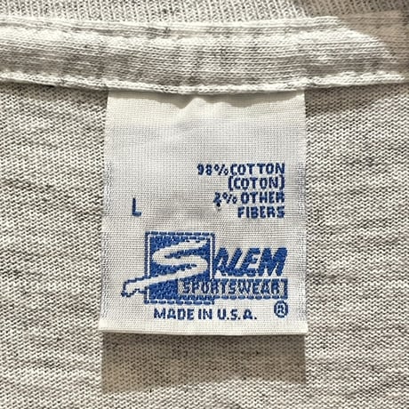 90s SALEM SPORTSWEAR NFL 75th anniversary Print T-Shirt