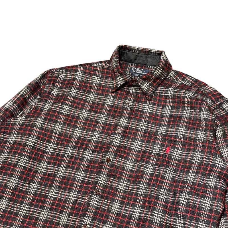90s Polo Ralph Lauren “LOWELL SPORT” Wool Shirt