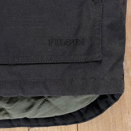 FILSON Primaloft Lined Nylon/Cotton Cruiser Vest