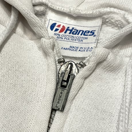 80s- Hanes Full Zip Hoodie