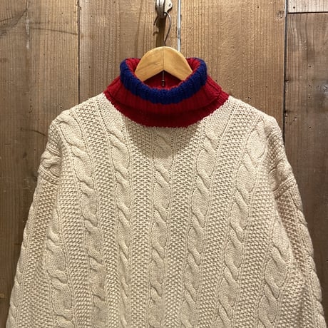90’s Ralph Lauren Turtle Neck Handknit Sweater