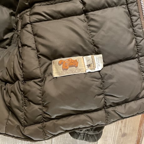 70’s COMFY Nylon Down Jacket