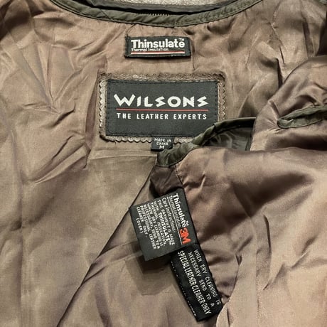 WILSONS Leather Blouson with Thinsulate Liner