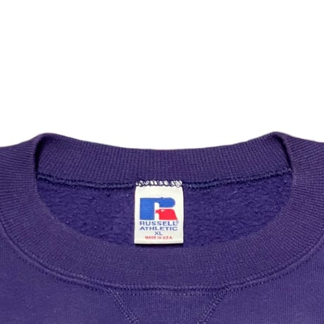 90s RUSSELL ATHLETIC Patched Sweatshirt