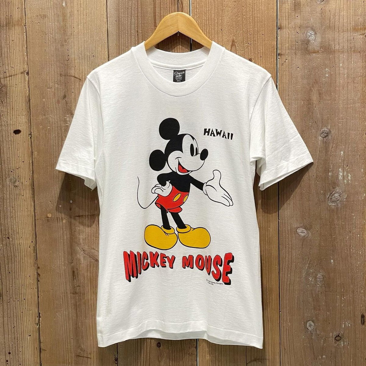 80's~ MICKEY MOUSE HAWAII T-Shirt | MWC 下北沢