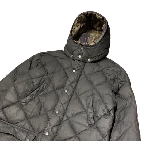 Barbour Waxed Cotton Down Jacket