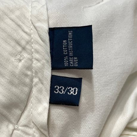 90s Polo Ralph Lauren Herringbone Cotton Pants