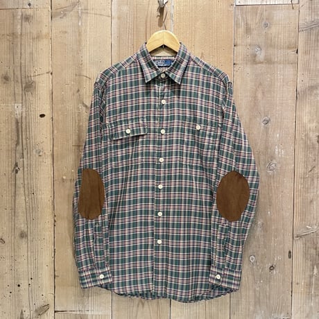 Polo Country Elbow Patch Cotton Shirt