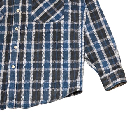 00s- FIVE BROTHER Heavyweight Flannel Shirt