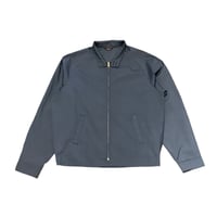70s Oakbrook Sportswear by Sears Dog Ear Collar Jacket Charcoal Gray