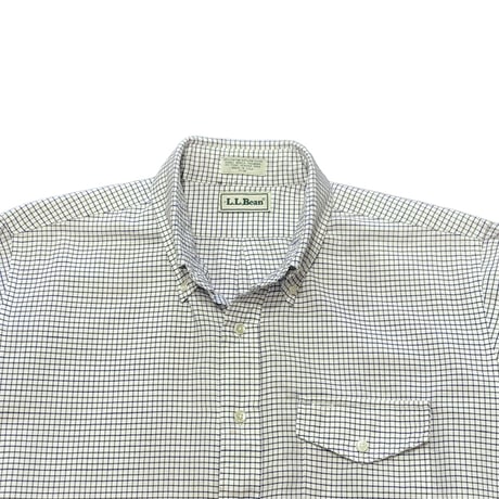 90s L.L.Bean Oxford Plaid Shirt