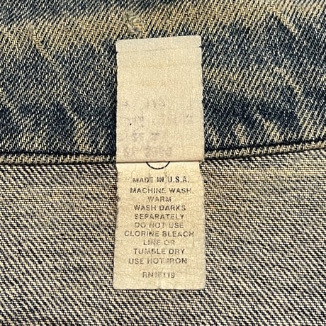 80s- THE J.PETERMAN CO. Trucker Jacket