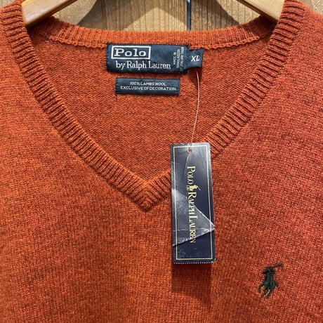 Polo Ralph Lauren Lambs Wool V-Neck Sweater