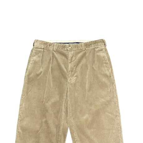 90s- Polo Ralph Lauren Two Tuck Corduroy Pants “ANDREW”