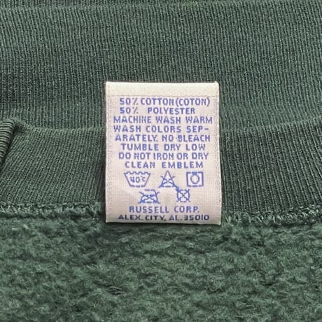 90s RUSSELL ATHLETIC Printed  Sweatshirt