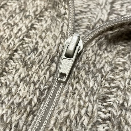 90s ORVIS Wool Knit Zip Sweater