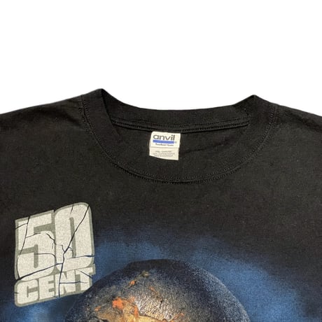 2010's anvil 50CENT BEFORE I SELF DESTRUCT TOUR T-SHIRT